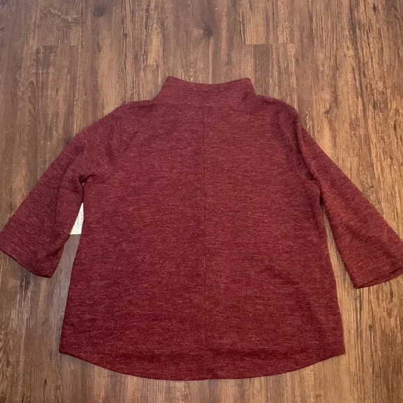 St John’s Bay Long Sleeve Pullover Knot Sweater - Picture 3 of 10